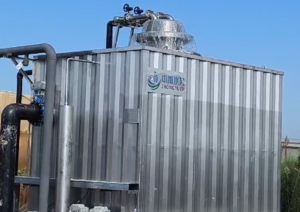 ▲武汉某养殖场模块化水厂 1200T